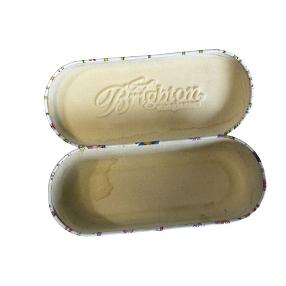 Brighton Crystal Voyage Tortoise Shell Sunglasses With Floral Case - Picture 4 of 12